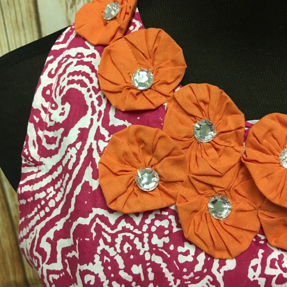 Apron with Beads and Ruffles - Picture 3 of 6